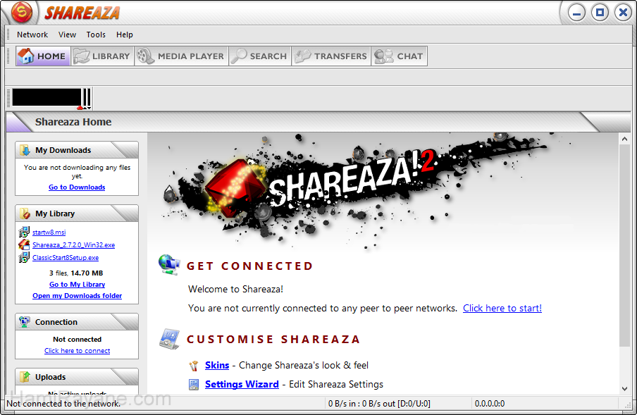 Shareaza 2.7.10.2 عکس 1