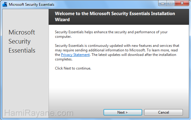 Security Essentials 4.10.209 Vista & Seven & Eight & Ten (32bit) Immagine 1