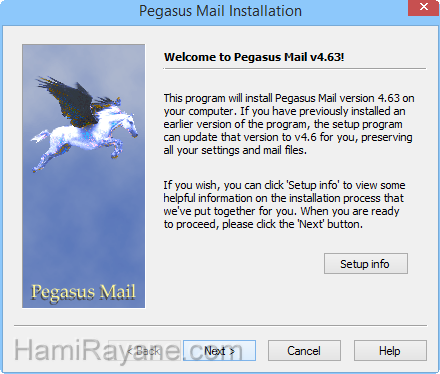 Pegasus Mail 4.73 عکس 3