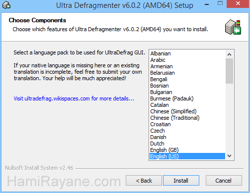 UltraDefrag 7.1.0 (32-bit) Immagine 5