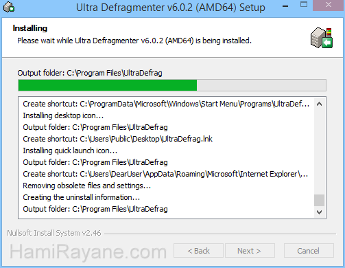 UltraDefrag 7.1.0 (32-bit) Immagine 6