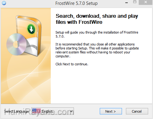 FrostWire 6.7.7 عکس 1