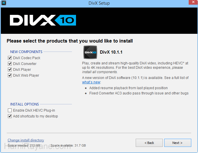 DivX 10.8.6 صور 5