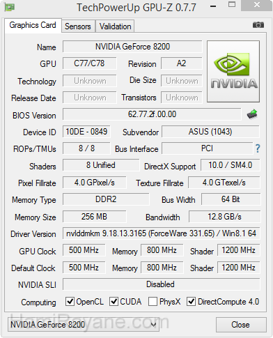 GPU-Z 2.18.0 Video Card & GPU Utility صور 4