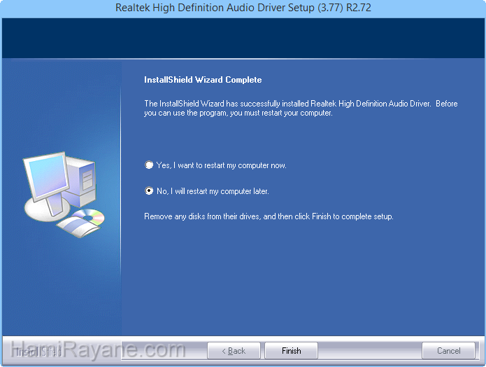 Realtek High Definition Audio 2.74 XP عکس 4