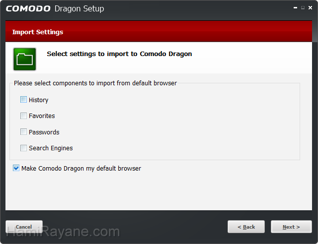 Comodo Dragon Internet Browser 72.0.3626.121 32-bit Resim 3